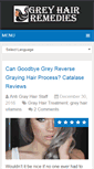 Mobile Screenshot of antigrayhairpills.com